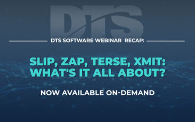 DTS Webinar Recap: SLIP, ZAP, Terse, XMIT: What’s It All About?